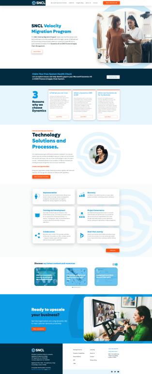 Snowden Consulting Website Project Preview